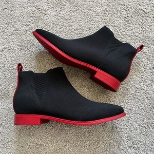 Vivaia Ryan Pro Size 39.5 Square-Toe Water-Repellent Ankle Pull-On Chelsea Boots